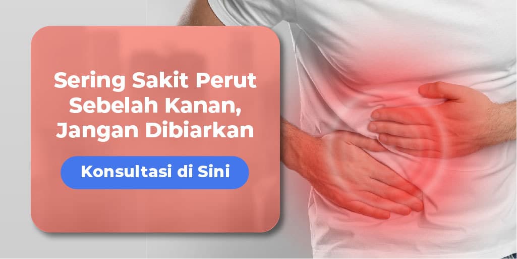 sakit perut sebelah kanan
