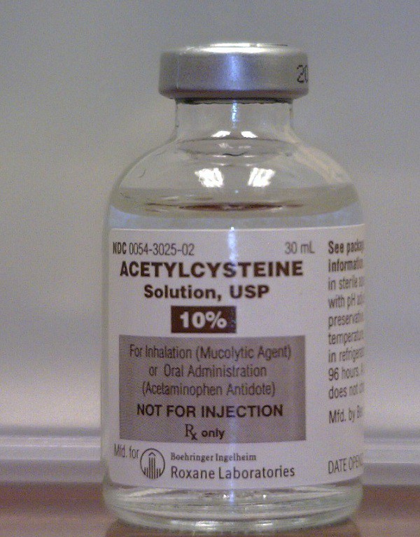 acetylcysteine ​​medication. 