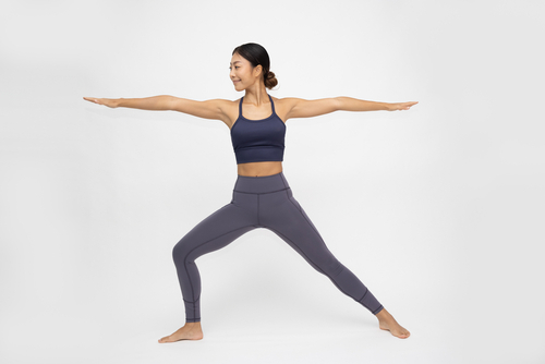 Veerbhadrasana (pose prajurit)