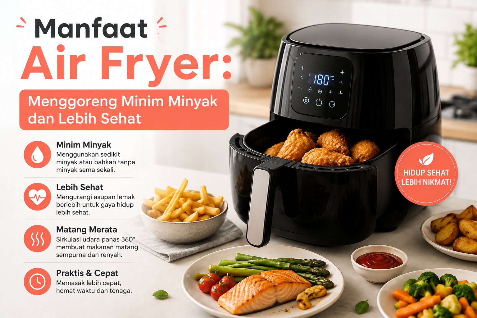 Manfaat Air Fryer