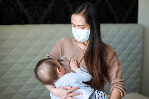 ibu menyusui positif covid